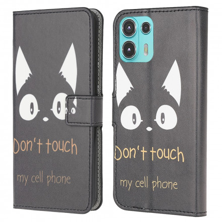 Housse Motorola Edge 20 Lite Don't Touch My Cell Phone Housse Motorola Edge 20 Lite Don't Touch My Cell Phone