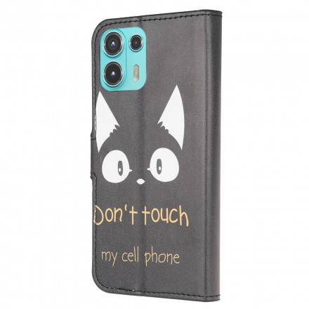 Housse Motorola Edge 20 Lite Don't Touch My Cell Phone Housse Motorola Edge 20 Lite Don't Touch My Cell Phone