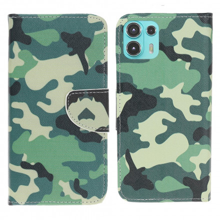 Housse Motorola Edge 20 Lite Camouflage Militaire