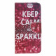 Housse Motorola Edge 20 Lite Keep Calm and Sparkle