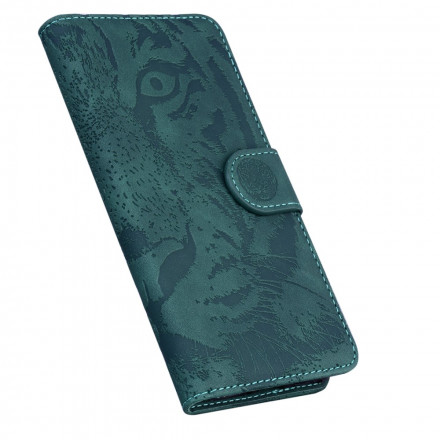 Housse Motorola Edge 20 Lite Empreinte Face de Tigre Housse Motorola Edge 20 Lite Empreinte Face de Tigre