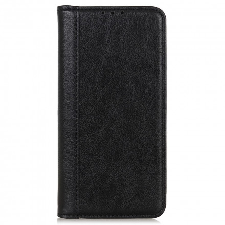 Flip Cover Motorola Edge 20 Lite Version Cuir Litchi Fendu Flip Cover Motorola Edge 20 Lite Version Cuir Litchi Fendu