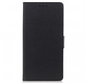 Housse Motorola Edge 20 Lite Effet Cuir Classique