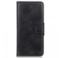 Housse Motorola Edge 20 Lite Effet Cuir Fermoir Réversible