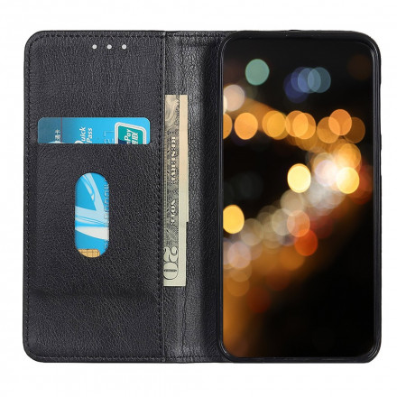 Flip Cover Motorola Edge 20 Lite Cuir Litchi Fendu Élégance Flip Cover Motorola Edge 20 Lite Cuir Litchi Fendu Élégance