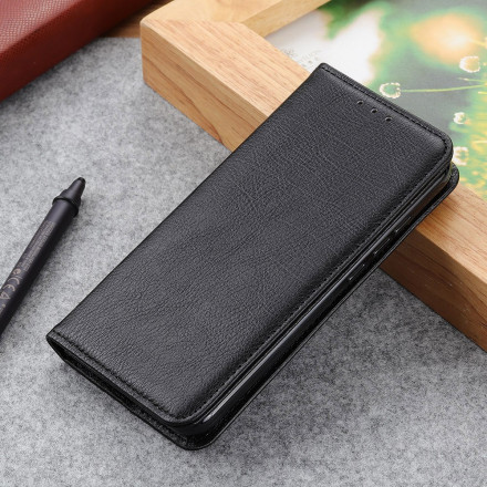 Flip Cover Motorola Edge 20 Lite Cuir Litchi Fendu Élégance Flip Cover Motorola Edge 20 Lite Cuir Litchi Fendu Élégance