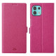 Flip Cover Motorola Edge 20 Lite Texturée VILI Flip Cover Motorola Edge 20 Lite Texturée VILI