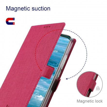 Flip Cover Motorola Edge 20 Lite Texturée VILI Flip Cover Motorola Edge 20 Lite Texturée VILI