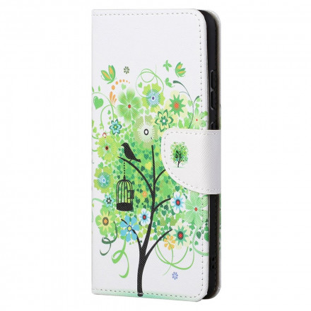 Housse Motorola Edge 20 Arbre Vert