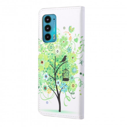 Housse Motorola Edge 20 Arbre Vert Housse Motorola Edge 20 Arbre Vert