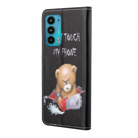 Housse Motorola Edge 20 Ours Dangereux Housse Motorola Edge 20 Ours Dangereux