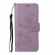 Housse Motorola Edge 20 Papillons et Fleurs à Lanière Housse Motorola Edge 20 Papillons et Fleurs à Lanière