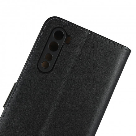 Housse OnePlus Nord Invitation Véritable Cuir Housse OnePlus Nord Invitation Véritable Cuir