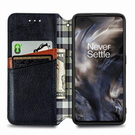 Flip Cover OnePlus Nord Effet Cuir Texture Diamant Flip Cover OnePlus Nord Effet Cuir Texture Diamant