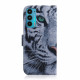 Housse Motorola Edge 20 Face de Tigre Housse Motorola Edge 20 Face de Tigre