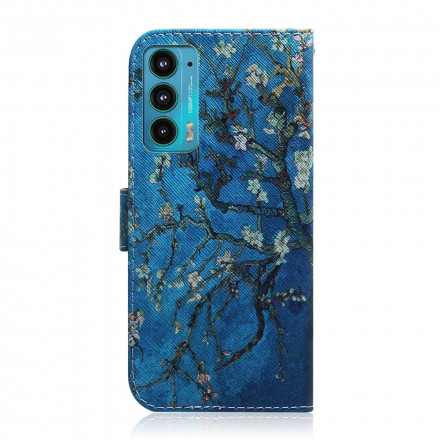 Housse Motorola Edge 20 Branche d'Arbre Fleuri Housse Motorola Edge 20 Branche d'Arbre Fleuri