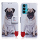 Housse Motorola Edge 20 Pug Dog