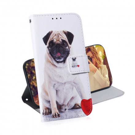 Housse Motorola Edge 20 Pug Dog