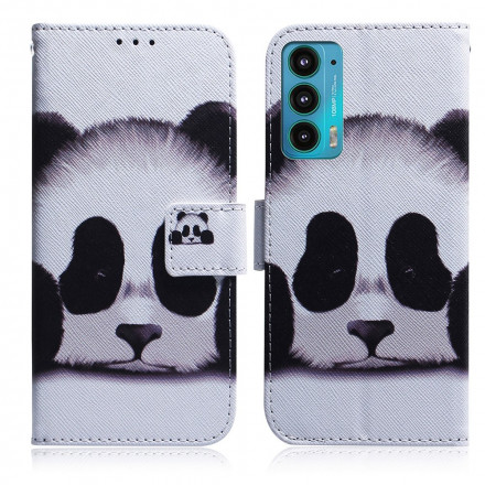Housse Motorola Edge 20 Face de Panda Housse Motorola Edge 20 Face de Panda