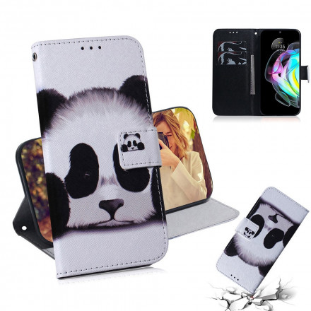 Housse Motorola Edge 20 Face de Panda Housse Motorola Edge 20 Face de Panda
