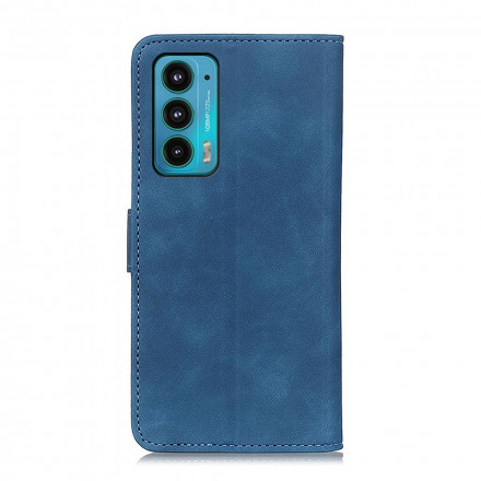 Housse Motorola Edge 20 Effet Cuir Vintage KHAZNEH Housse Motorola Edge 20 Effet Cuir Vintage KHAZNEH