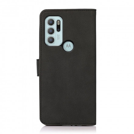 Housse Motorola G60s Effet Cuir Texturé KHAZNEH Housse Motorola G60s Effet Cuir Texturé KHAZNEH