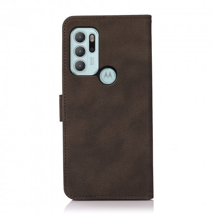 Housse Motorola G60s Effet Cuir Texturé KHAZNEH Housse Motorola G60s Effet Cuir Texturé KHAZNEH