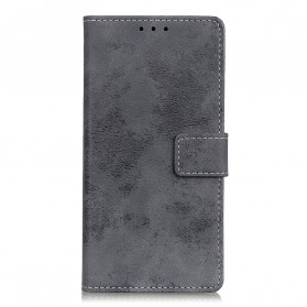 Housse Motorola G60s Simili Cuir Vintage