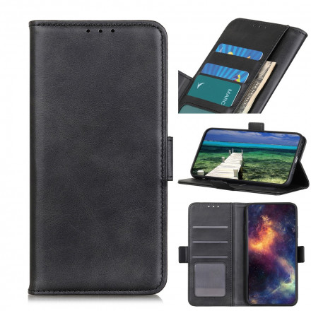 Housse Motorola Edge 20 Double Fermoir Housse Motorola Edge 20 Double Fermoir
