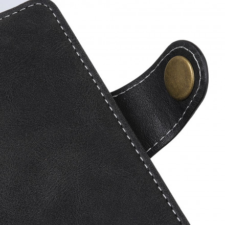 Housse Motorola G60s Artistique Bouton et Coutures Housse Motorola G60s Artistique Bouton et Coutures