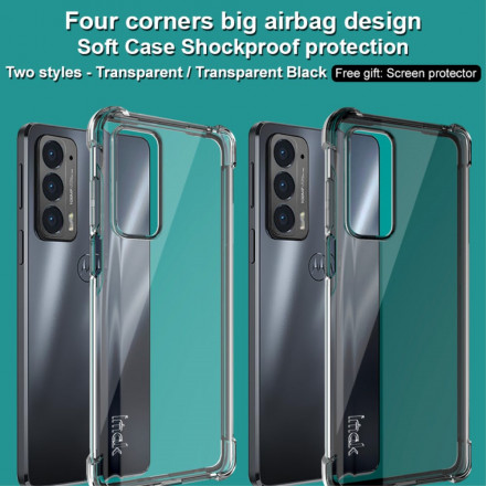 Coque Motorola Edge 20 Transparente avec Film Écran IMAK Coque Motorola Edge 20 Transparente avec Film Écran IMAK