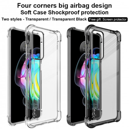 Coque Motorola Edge 20 Transparente avec Film Écran IMAK Coque Motorola Edge 20 Transparente avec Film Écran IMAK