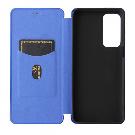 Flip Cover Motorola Edge 20 Silicone Carbone Coloré Flip Cover Motorola Edge 20 Silicone Carbone Coloré