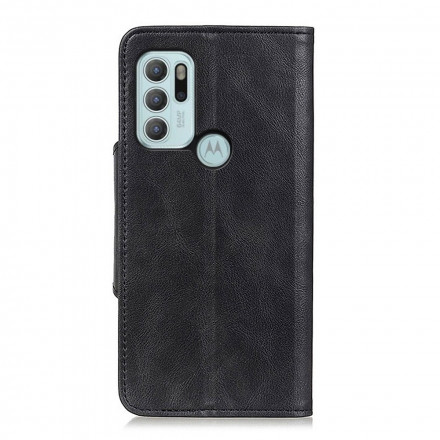 Housse Motorola G60s Simili Cuir Bouton Housse Motorola G60s Simili Cuir Bouton