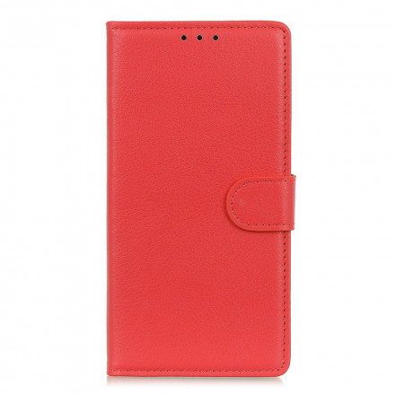 Housse Motorola G60s Simili Cuir Litchi Traditionnel Housse Motorola G60s Simili Cuir Litchi Traditionnel