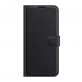 Housse Motorola Edge 20 Effet Litchi Classique