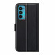 Housse Motorola Edge 20 Effet Litchi Classique Housse Motorola Edge 20 Effet Litchi Classique