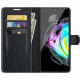 Housse Motorola Edge 20 Effet Litchi Classique Housse Motorola Edge 20 Effet Litchi Classique