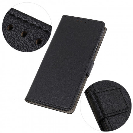 Housse Motorola G60s Effet Cuir Classique Housse Motorola G60s Effet Cuir Classique
