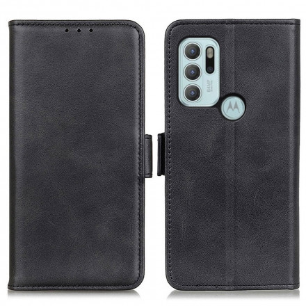 Housse Motorola G60s Double Fermoir Housse Motorola G60s Double Fermoir