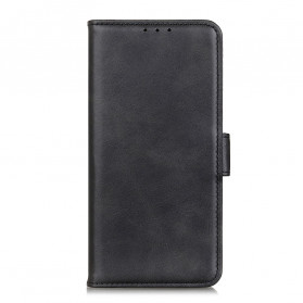 Housse Motorola G60s Double Fermoir