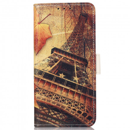 Housse Motorola Edge 20 Pro Tour Eiffel En Automne Housse Motorola Edge 20 Pro Tour Eiffel En Automne