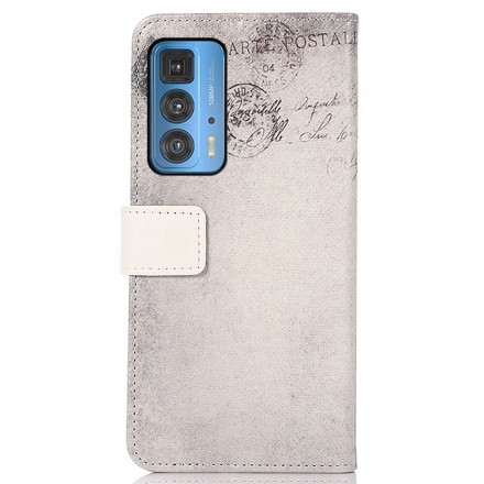 Housse Motorola Edge 20 Pro Chat Voyageur Housse Motorola Edge 20 Pro Chat Voyageur
