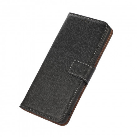 Housse Motorola G60s Litchi Coutures Apparentes Housse Motorola G60s Litchi Coutures Apparentes