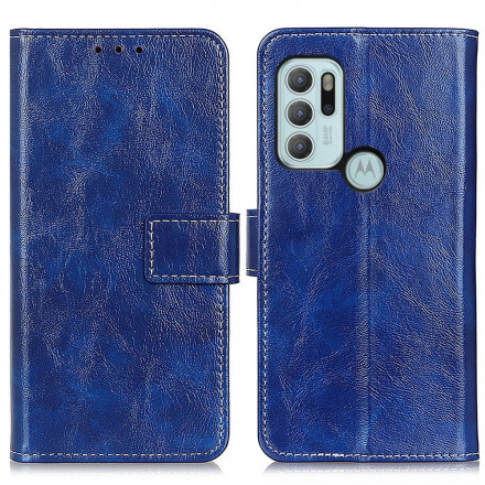 Housse Motorola G60s Brillante et Coutures Apparentes Housse Motorola G60s Brillante et Coutures Apparentes
