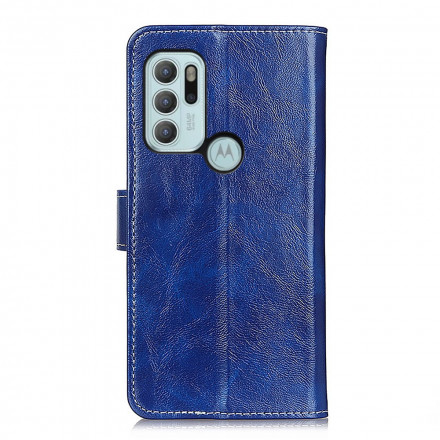 Housse Motorola G60s Brillante et Coutures Apparentes Housse Motorola G60s Brillante et Coutures Apparentes
