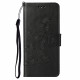 Housse Motorola Edge 20 Pro Papillons et Fleurs à Lanière Housse Motorola Edge 20 Pro Papillons et Fleurs à Lanière