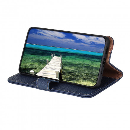 Housse Moto G60s Cuir Litchi KHAZNEH Housse Moto G60s Cuir Litchi KHAZNEH