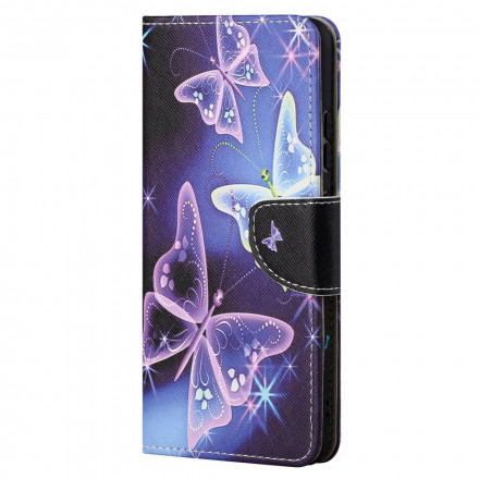 Housse Motorola Edge 20 Pro Butterflies Housse Motorola Edge 20 Pro Butterflies