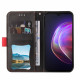 Housse Vivo V21 5G Simili Cuir Bicolore Coloré Housse Vivo V21 5G Simili Cuir Bicolore Coloré
